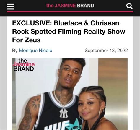 blueface chrisean rock tape|Chrisean Rock Lifts Lid On Marriage Rumors As Blueface Flaunts ...